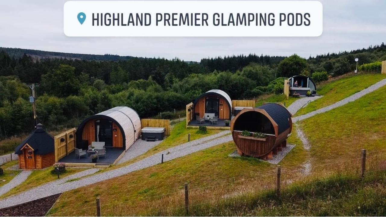 Highland Premier Glamping Pods Vila Beauly Exterior foto